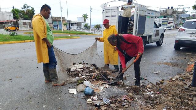 Abelina López implementa operativo de limpieza en Acapulco