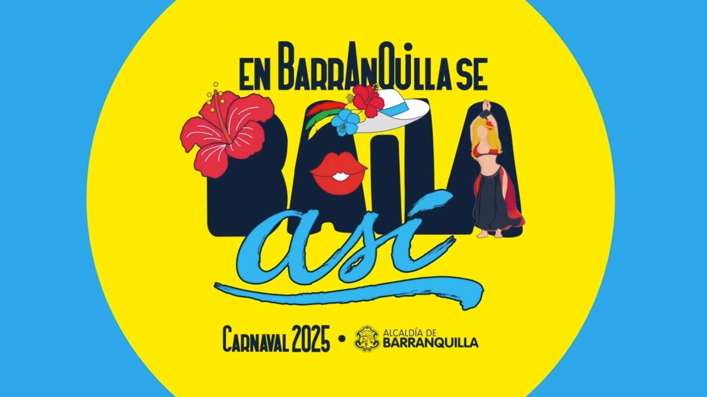 Logo del Carnaval de Barranquilla en honor a Shakira.