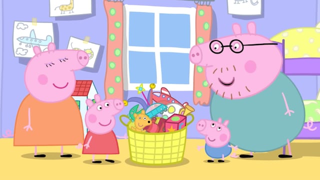 La venta de garaje de Peppa Pig