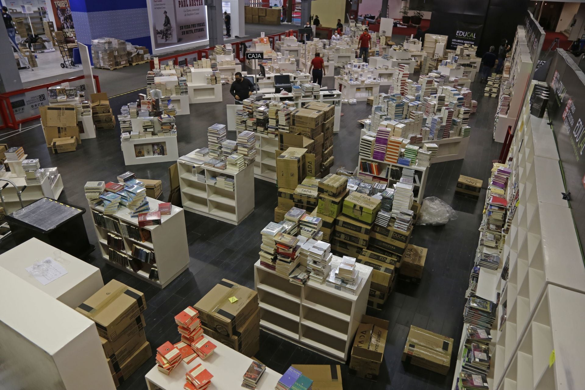 Pasillos de la FIL Guadalajara 2021