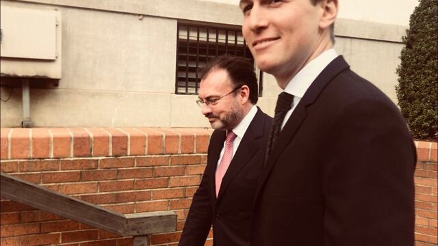 Luis Videgaray se reúne con Jared Kushner