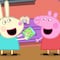 Peppa Pig juega videojuegos con Rebecca Liebre: 2 horas de capítulos en YouTube para ver en español por Día Mundial del Pac-Man