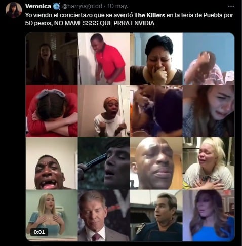 Fans reaccionan concierto The Killers en la Feria de Puebla