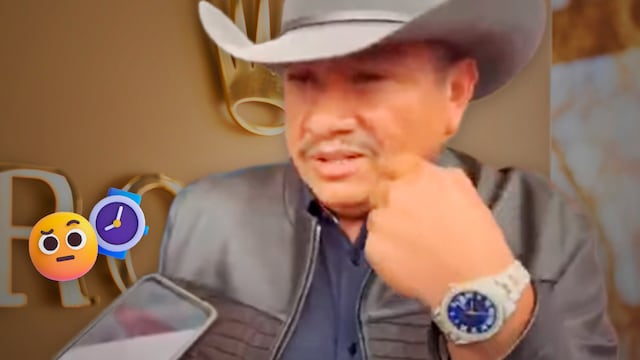 El diputado Tomás Zavala muestra su Rolex
