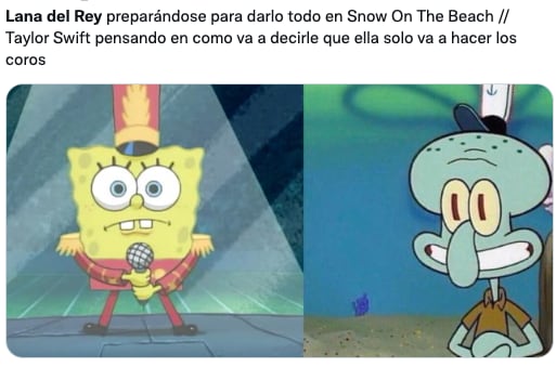 Memes de Lana del Rey y Taylor Swift