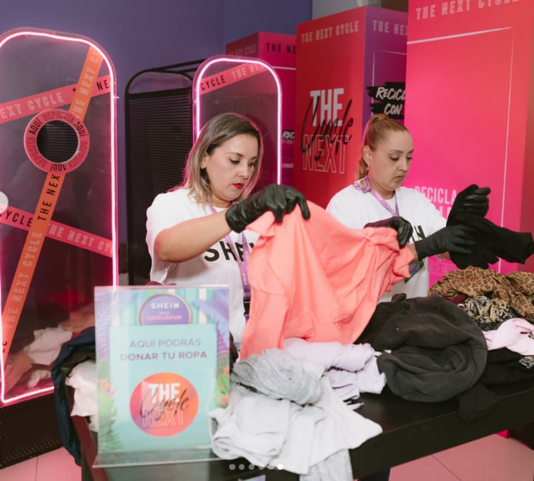 Podrás donar la ropa que ya no uses en la Shein pop up store en Chihuahua