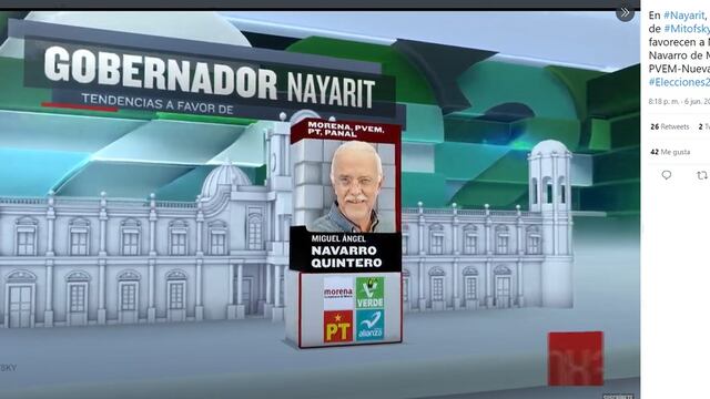 Miguel Ángel Navarro, favorito para ganar Nayarit