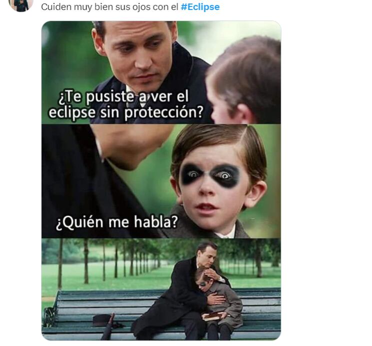 Memes del eclipse solar 2023