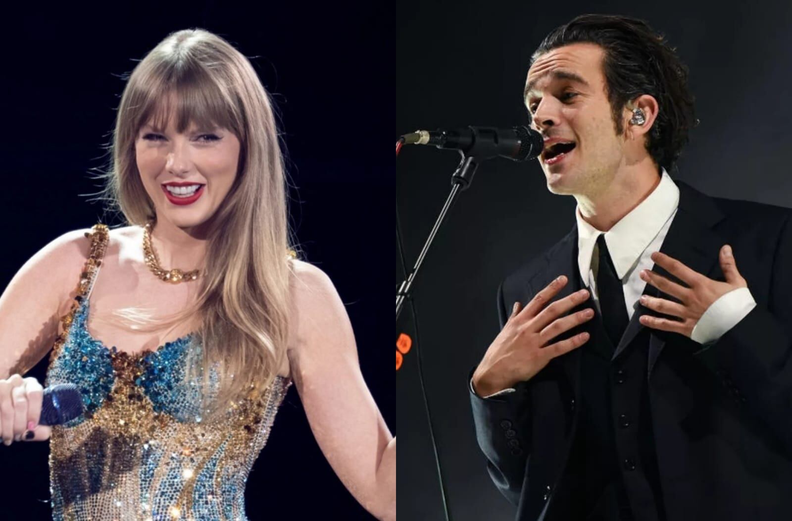 Taylor Swift y Matty Healy