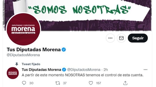 Diputadas Morena