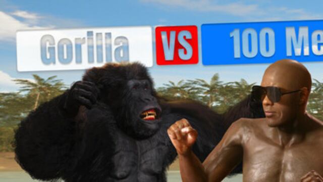 Un gorila vs 100 hombres ya es un juego en Steam; precio y ¿se puede conseguir en México?