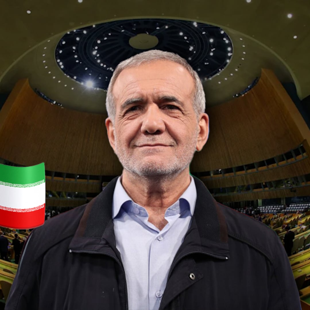 Pezeshkian llega a Nueva York para hablar ante la Asamblea General de la ONU