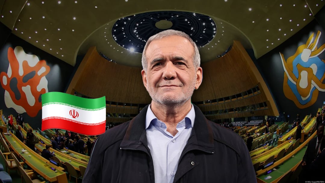 Pezeshkian llega a Nueva York para hablar ante la Asamblea General de la ONU