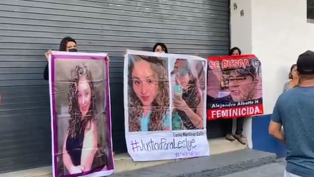 Familiares de Lesly Martínez bloquean accesos de la Fiscalía de la CDMX