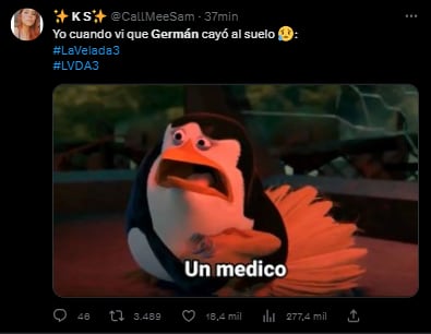 Memes de La Velada del Año 3, knockout técnico de Coscu a Germán Garmendia