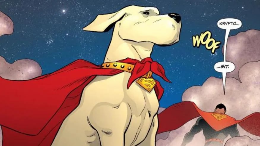 Krypto y Superman