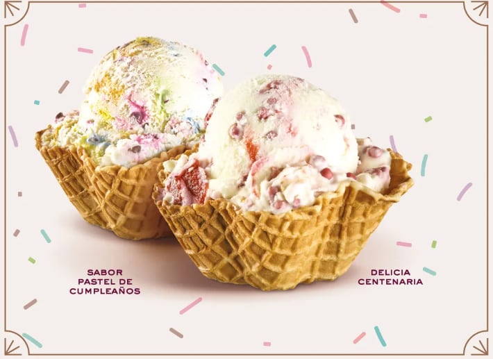 helado, 100 años de Santa Clara