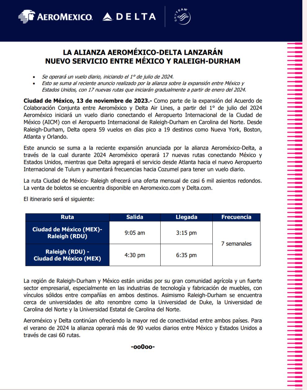 Alianza Aeroméxico Delta