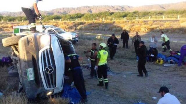 El accidente sucedió en la carretera Gómez Palacio-Jiménez