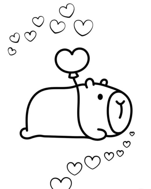 Capibara volador por el Día del Niño