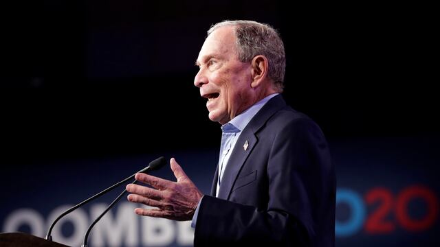 El multimillonario norteamericano Michael Bloomberg.
