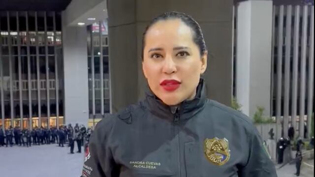 Sandra Cuevas lanza amenaza a Claudia Sheinbaum