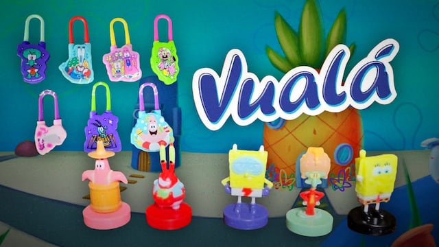 Colección de Vualá de Bob Esponja 2024