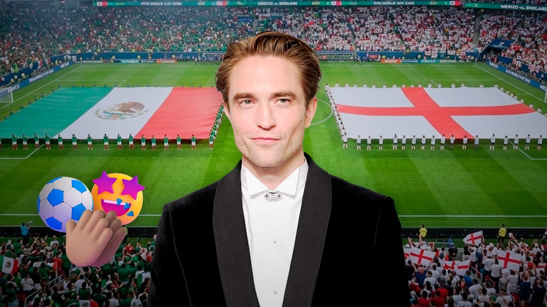 “Juego increíble”: Robert Pattinson reacciona al México vs Inglaterra