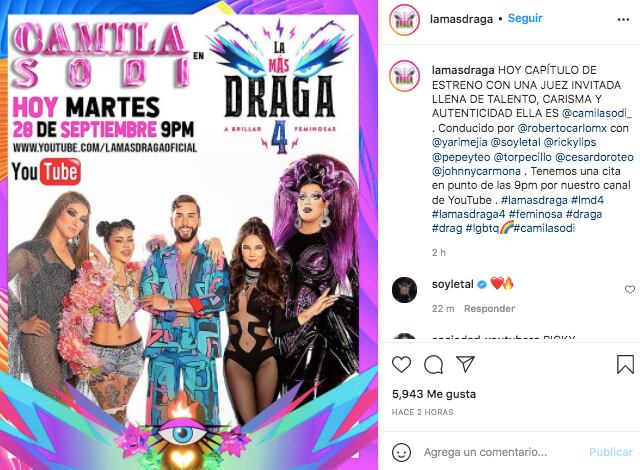 Camila Sodi en La Más Draga