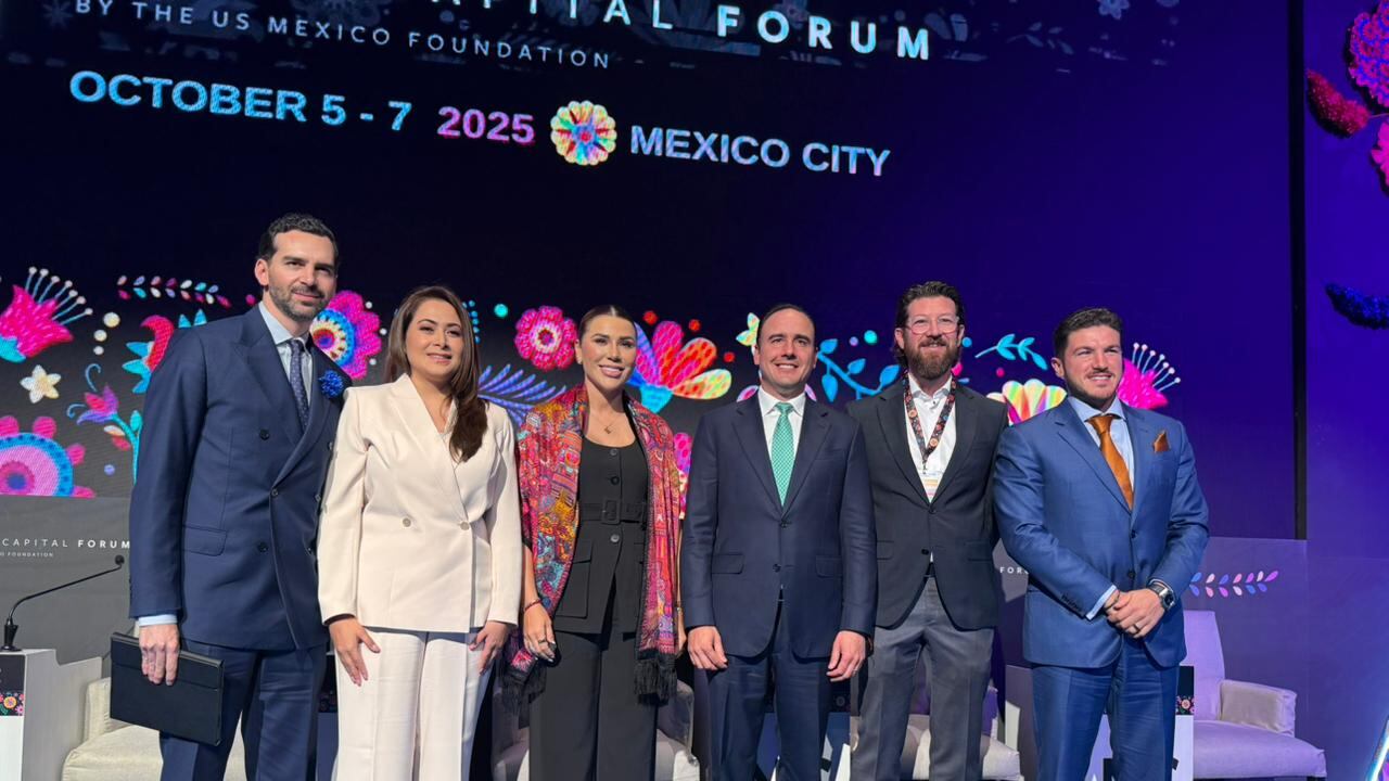 Tere Jiménez participa en el North Capital Forum 2025; resalta el potencial de Aguascalientes para la inversión
