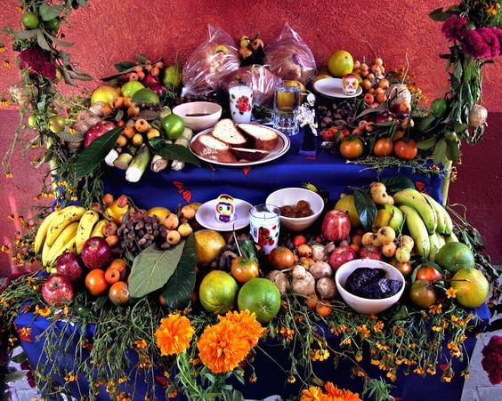 Ofrenda de día de muertos