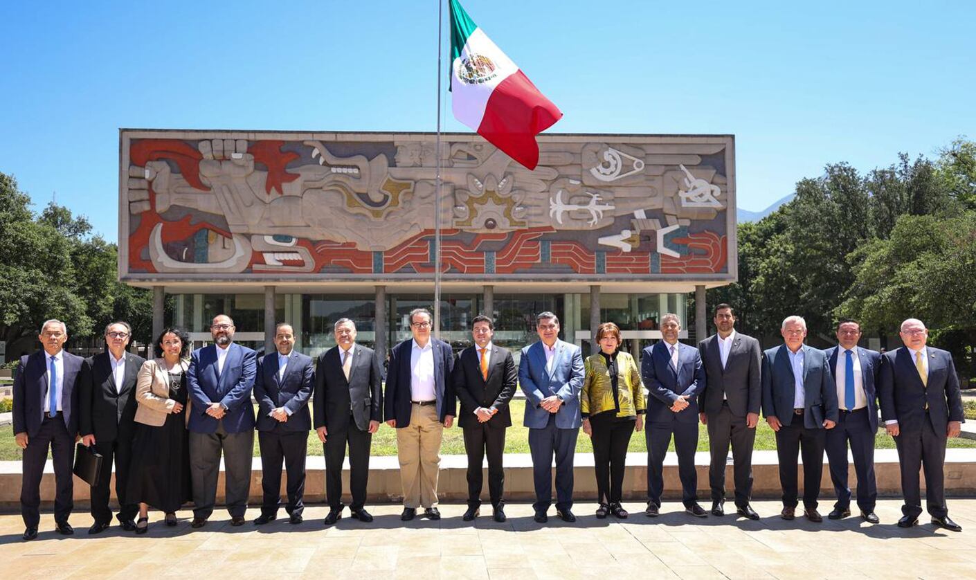 Samuel García en encuentro con Tec de Monterrey, UANL y UNAM