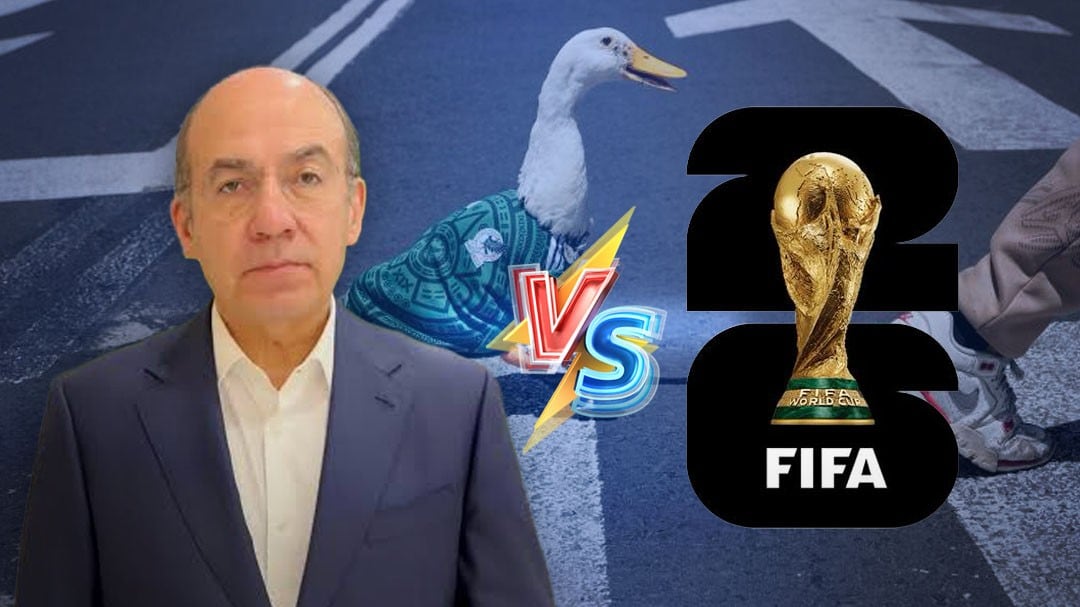 FIFA debe dar apoyo económico por el Pato Merlín, dice Felipe Calderón