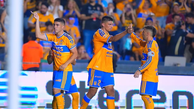 Tigres gana por la mínima a Puebla en el Estadio Universitario.