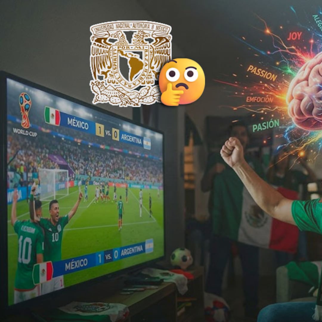 Esto pasa en tu cerebro al ver el Mundial, según la UNAM
