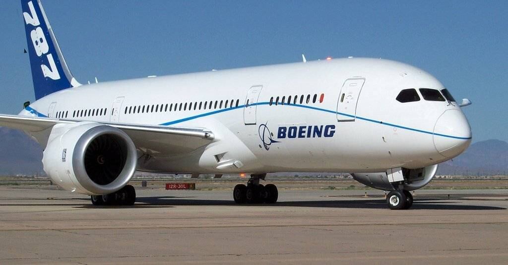 Boeing 787-8 Dreamliner.