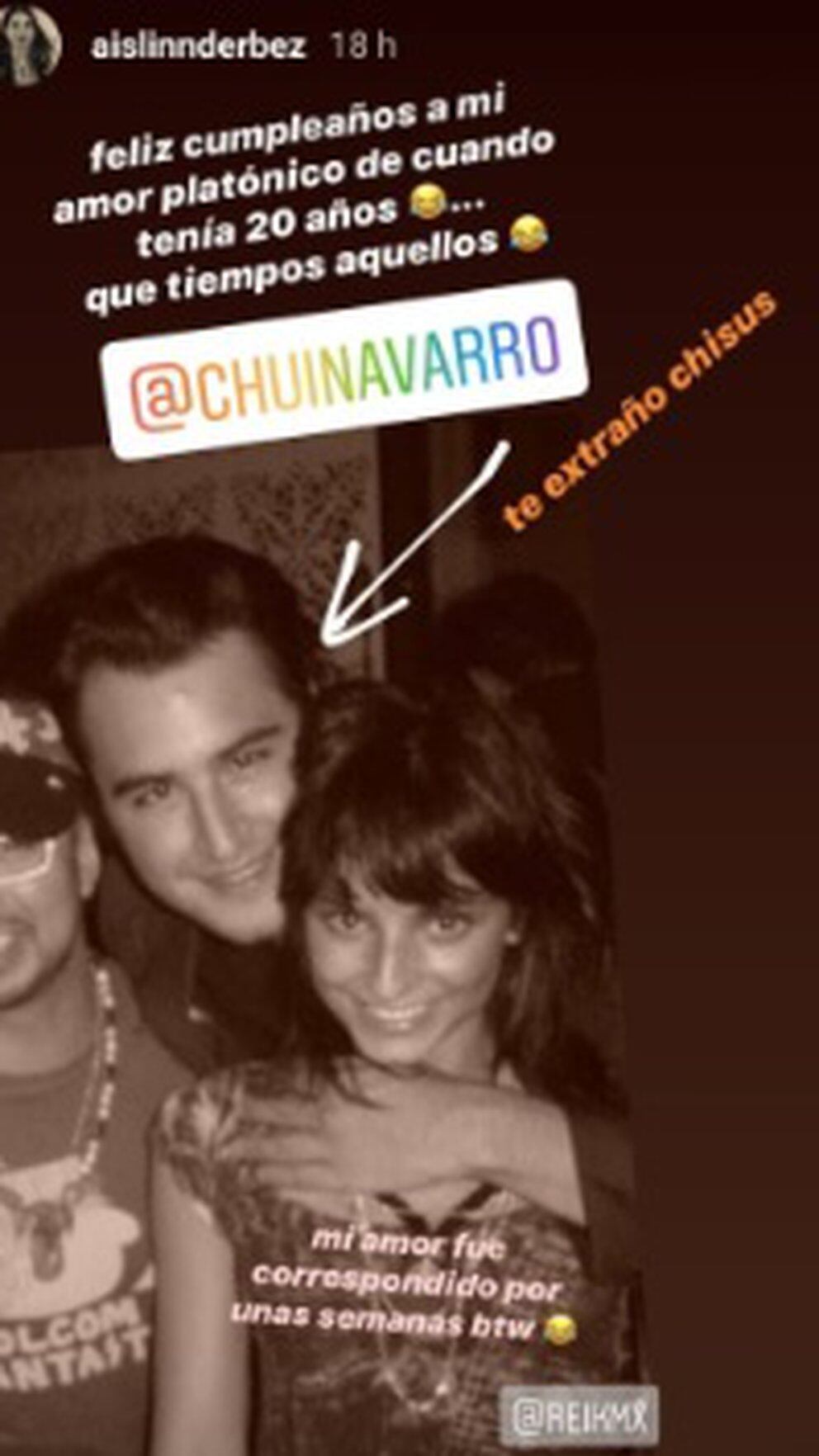 Aislinn Derbez y Chuy Navarro