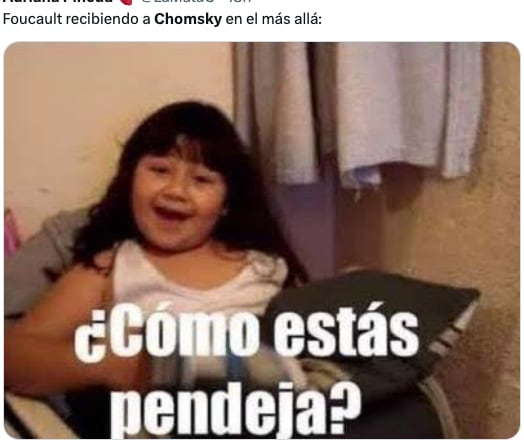 Los memes de la muerte falsa de Noam Chomsky