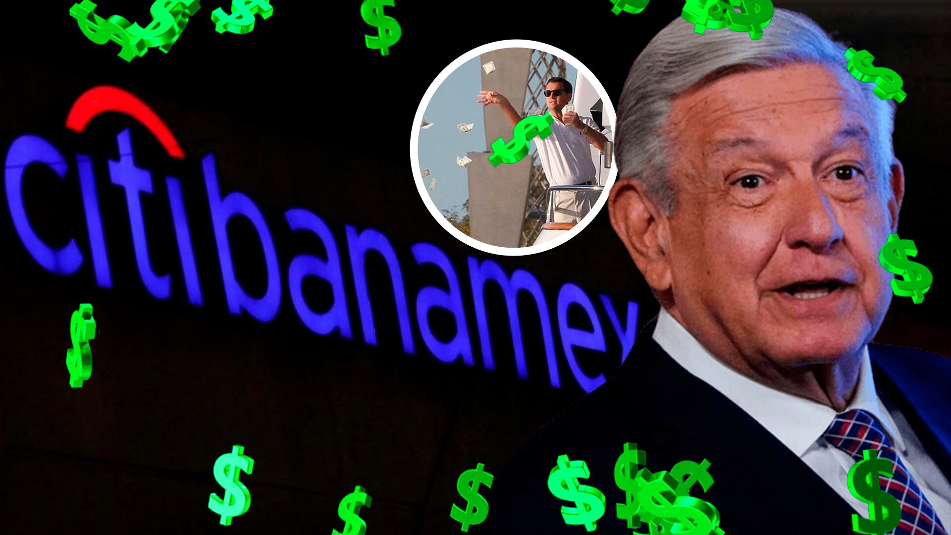 AMLO amaga con comprar Banamex ante posible cancelación de Grupo México
