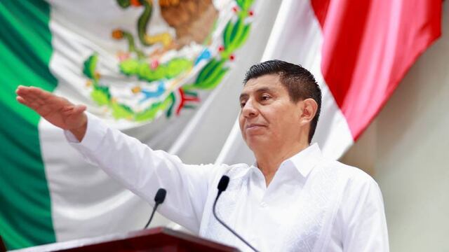 Salomón Jara toma protesta como gobernador de Oaxaca