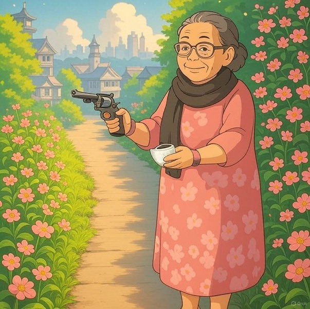 Los memes de doña Carlota, la abuelita sicaria de Chalco