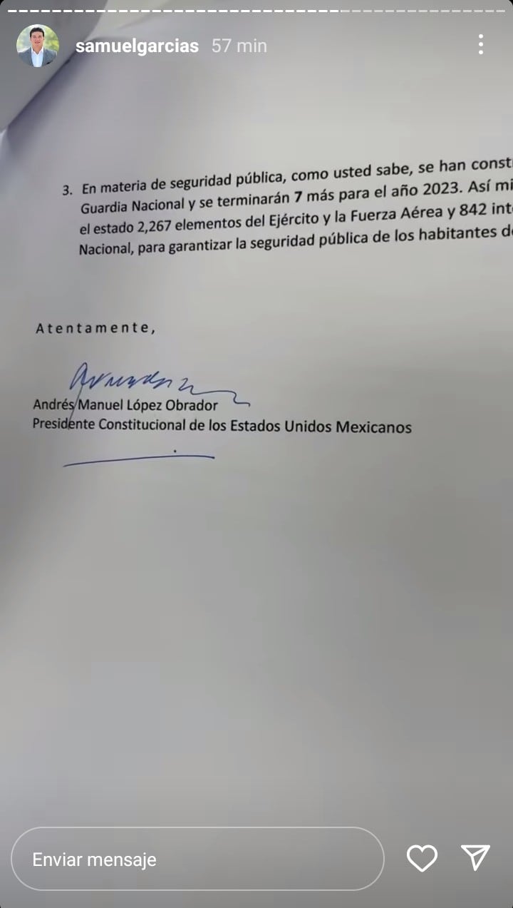 Historia de Samuel García