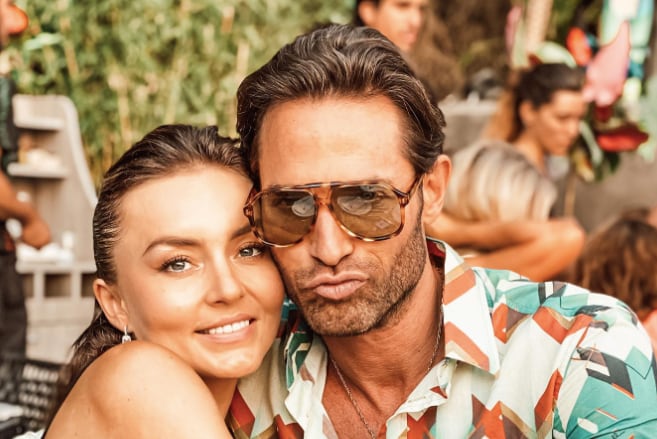 Angelique Boyer junto a Sebastián Rulli
