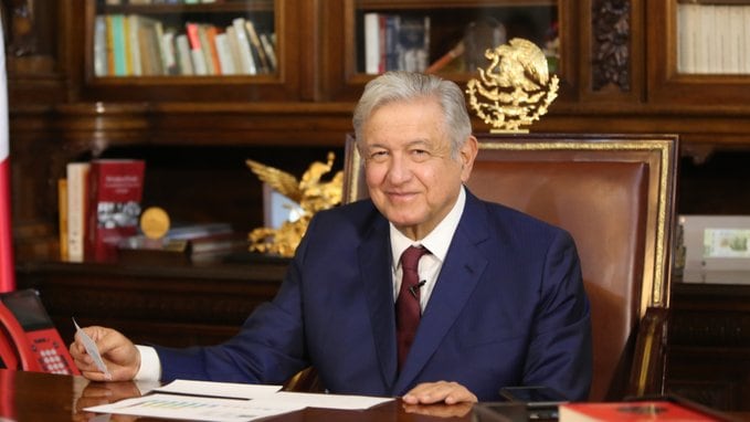 AMLO en aislamiento por contagio de Covid-19