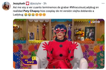 Memes de Paty Chapoy como Ladybug