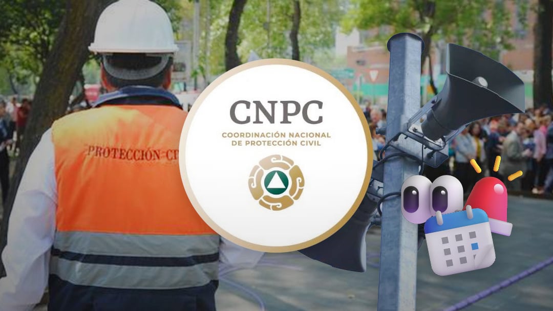 CNPC convoca a simulacro Nacional en CDMX y Edomex