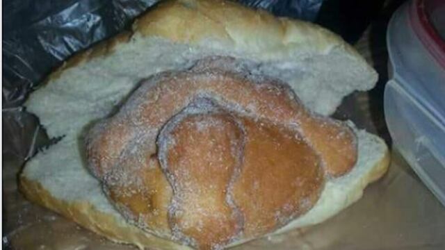 Torta pan de muerto.