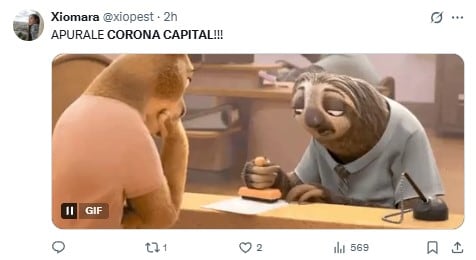 Memes por el cartel del Corona Capital 2025