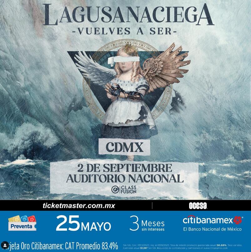 La Gusana Ciega concierto en el Auditorio Nacional