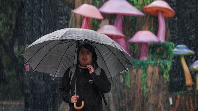 Temporal de lluvias en CDMX y el Estado de México